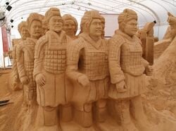Thailand sand sculpture festival